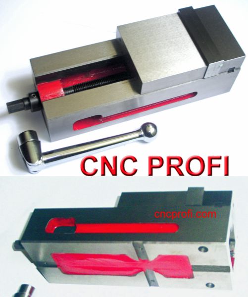 CNC Präzision Maschinen-Schraubstock Breite 160 mm allseitig geschliffen